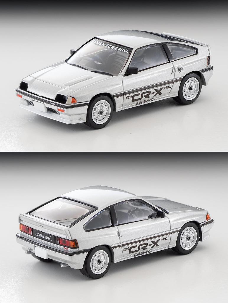 TOMYTEC Tomica Limited Vintage Neo 164 LV-N303a Honda Ballard Sport CR-X MUGEN CR-X PRO Silver Late Model Finished Product