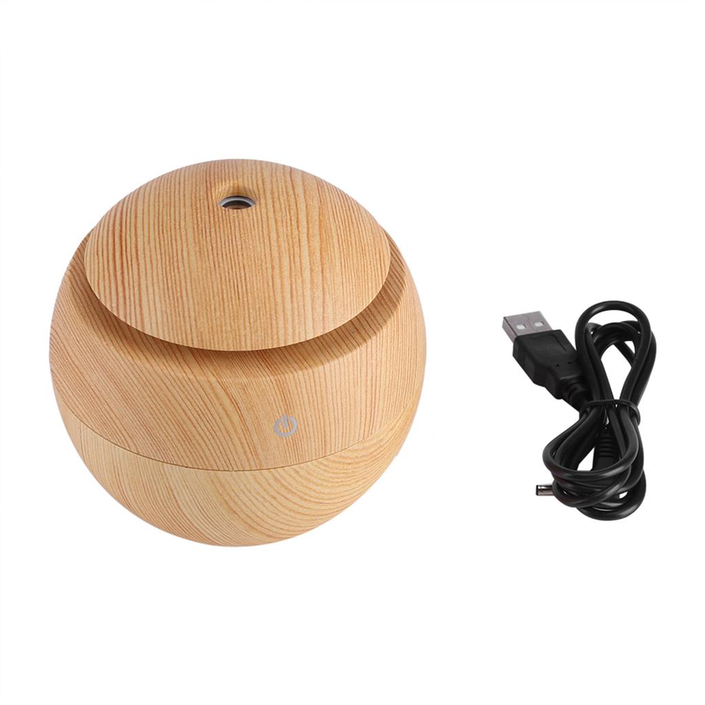 USB Essential LED Touch Aroma Ultrasonic Humidifier Oil Diffuser Air Purifier