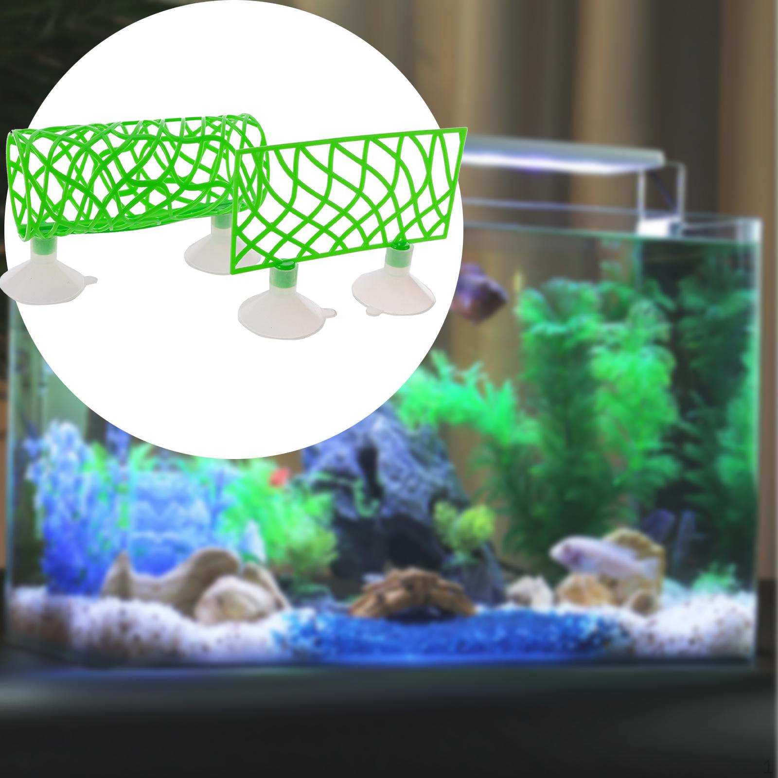 Туннель-убежище для рыбок Betta для небольших аквариумов зелёный