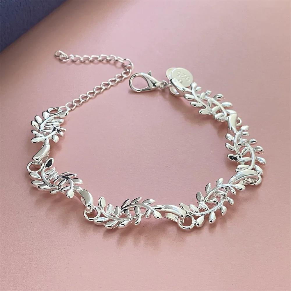 925 Sterling Silver Versatile Daily Branch Bracelet Birthday Party Holiday Anniversary Gift Perfect for Daily Wear