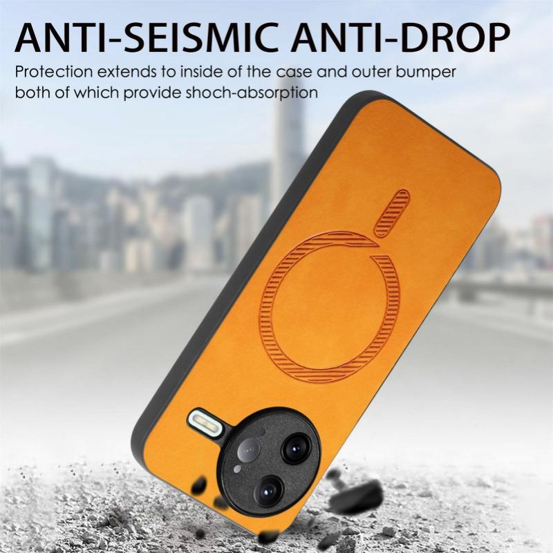 Für POCO F7 Ultra Fall für POCO F7 Pro Luxus Leder für Magsafe Magnetische Drahtlose Lade Abdeckung für POCO X7 pro F7ultra Shell