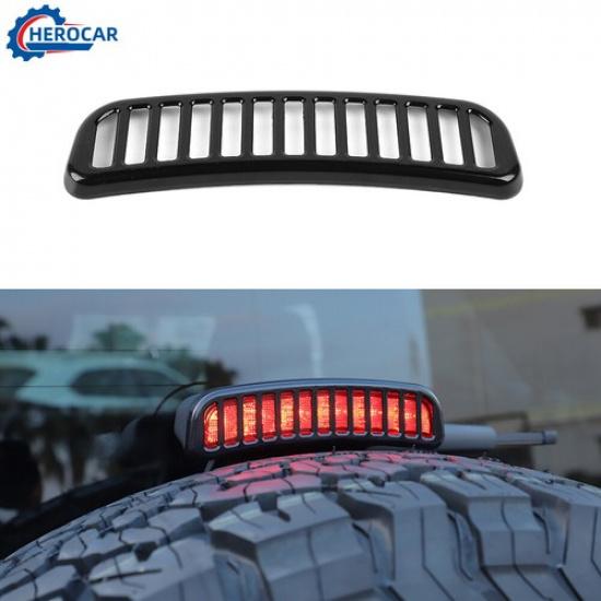 3rd Third High Brake Light Lamp Cover Trim Accessories For Ford Bronco 21+Black