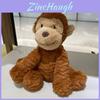 Jucărie de pluș Maimuță Fuddlewuddle Jellycat Cu Blană Moale Scurtă Pentru Cadou Teen