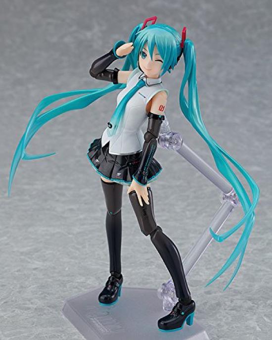 figma Character Vocal Series 01 Hatsune Miku V4X ABS PVC Painted Movable Figure Non-Scale &