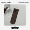 Women's Pure Cotton Socks: Spring/Summer, Thin/Thick, Solid Colors, Medium Tube, Oxygen Cotton, Long Confinement Socks.