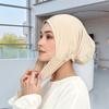 Jersey Inner Cap Hijab For Women Solid Underscarf Hijab Undercap Scarf Turban Hat Islamic Muslim Hijabs Ready To Wear Headcover