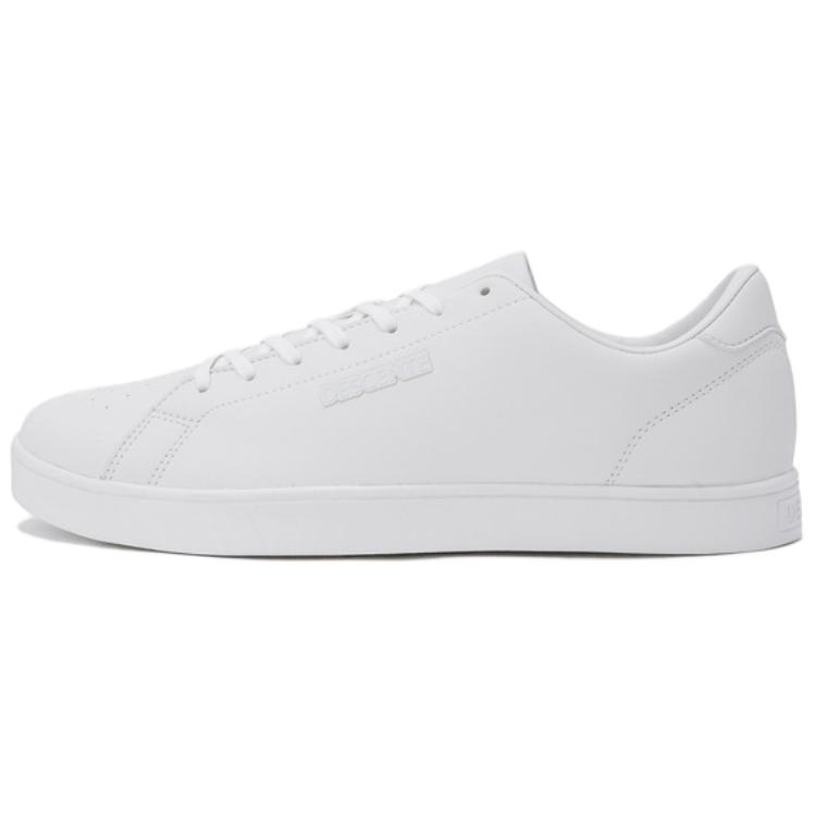 DESCENTE Court D Basic Comfortable Lightweight Low-Top Lifestyle Shoes Unisex Sneaker White SP123LSN17