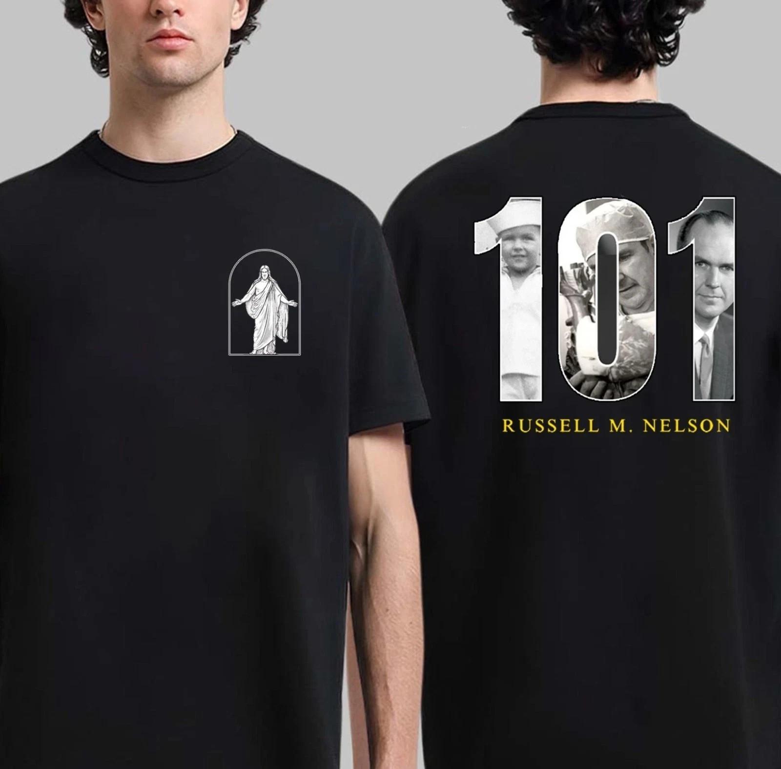 

Russell M Nelson Shirt, Thank You for The Memorial 1924-2025 T-Shirt Mens Womens Tees Top S