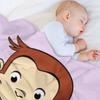 monkey curious george Throw Blanket Single Sofa Quilt Vintage Sofas Blankets