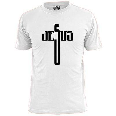 Mens Jesus Cross T Shirt Christ God Christianity
