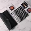 Cangzhou 12-Piece Eye Makeup Brush Set: Includes Eyeshadow, Blending, Eyebrow, Lip & Fine Light Tip Brushes.