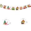 Christmas Banner Christmas Tree Ornaments Merry Christmas Decoration For Home Santa Claus Pendant Xmas Gifts New Year 2025 Gift