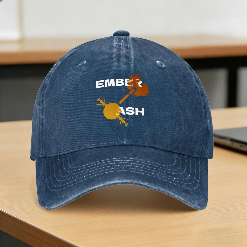Ember Twin Ash Twin Outer Wilds Washed Baseball Cap Casual Sun Hip Hop Hats Summer UnisexTeens Outdoor Sports Baseball Caps