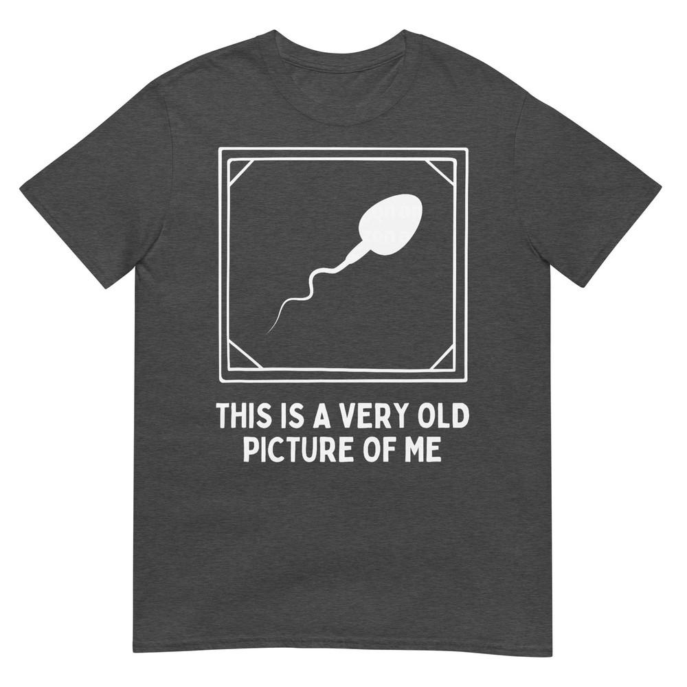 This Is A Very Old Picture Of Me Gag Adult Funny Tshirt