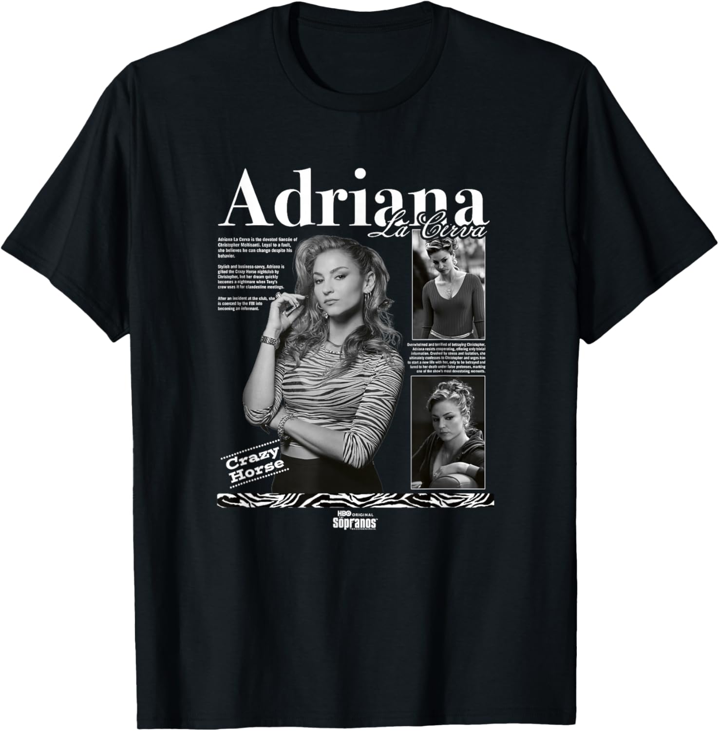 The Sopranos Adriana Officially Licensed T-Shirt S разноцветный