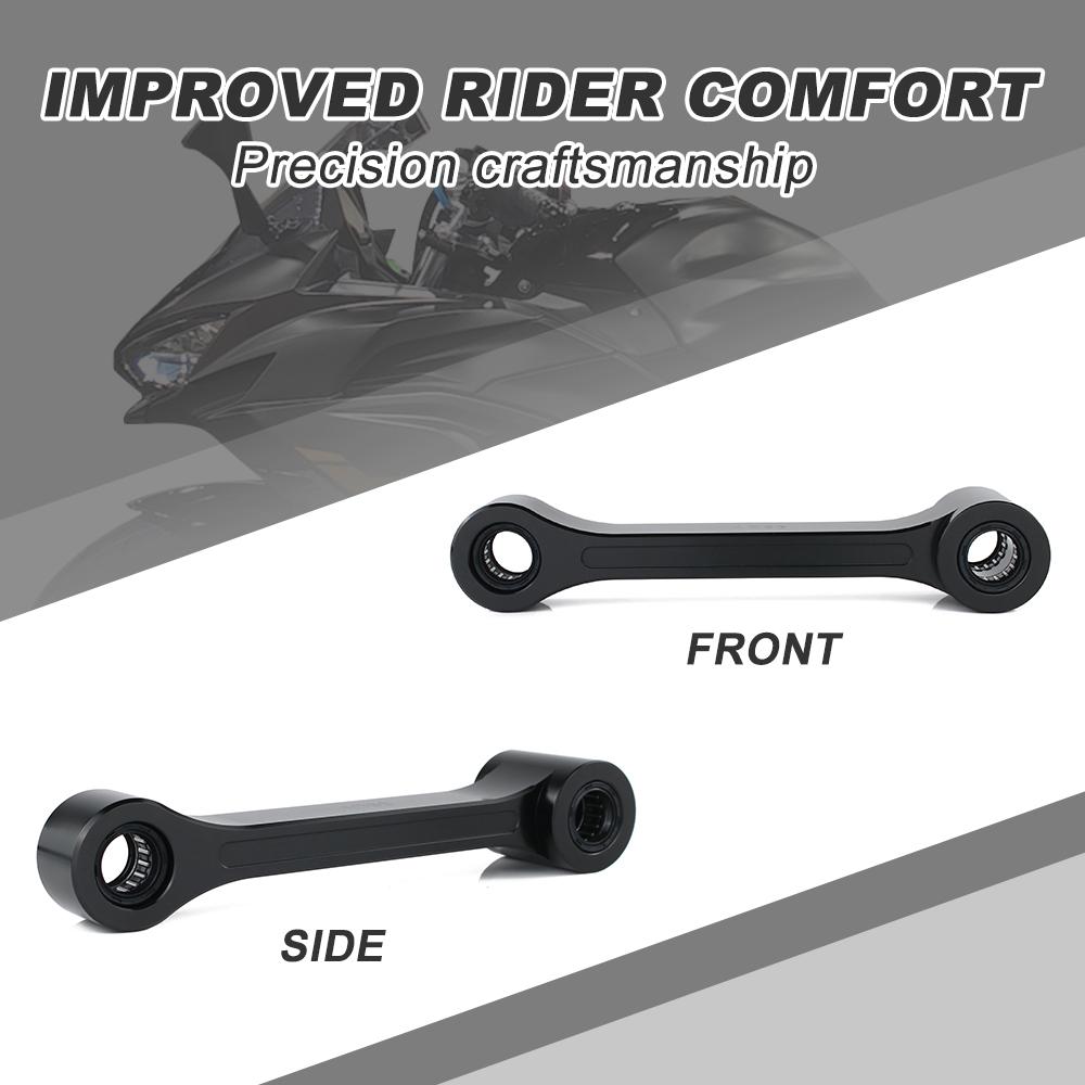 Rear Suspension Drop Links For Kawasaki Ninja 650 Z650 2017-2024 Z650RS 2022 2023 2024 Motorcycle Adjustable Lowering Links Kit