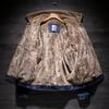 Men's Warm Lamb Wool Fleece-Lined Denim Jacket for Autumn and Winter