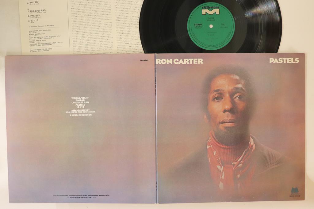 LP Record RON CARTER - Pastels SMJ6162 MILESTONE 1977 Japan Jazz Used