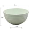 1Pc Wheat Straw Bowl Plastic Bowl Student Rice Bowl Household Instant Noodle Bowl Creative Noodle Bowl Set Soup Bowl