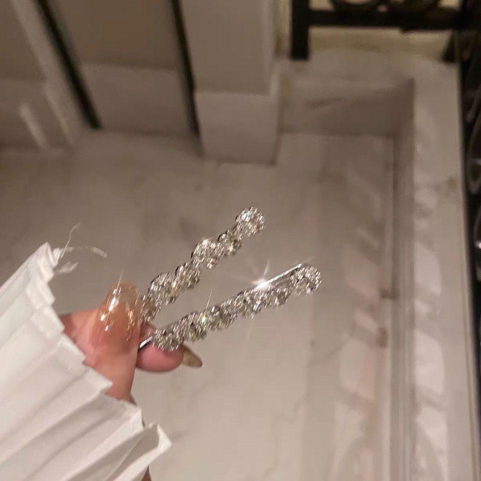Austrian Rhinestone Crystal Hair Clip for Bangs - Sweet & Cool Fairy Style