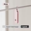 7 Hole Folding Clothes Hanger Portable Travel Space Saving For Business Trip Hotel Cruise Suitcase Luggage