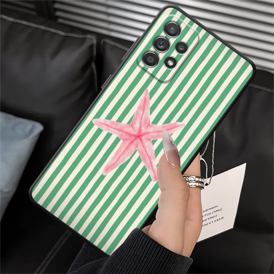 Case for Samsung Galaxy A03 A05 A01 A02 A06 Note 20 Ultra 9 10 A50 A70 A10 A20 A30 A40 A04 Soft Back Phone Cover Marine Animals