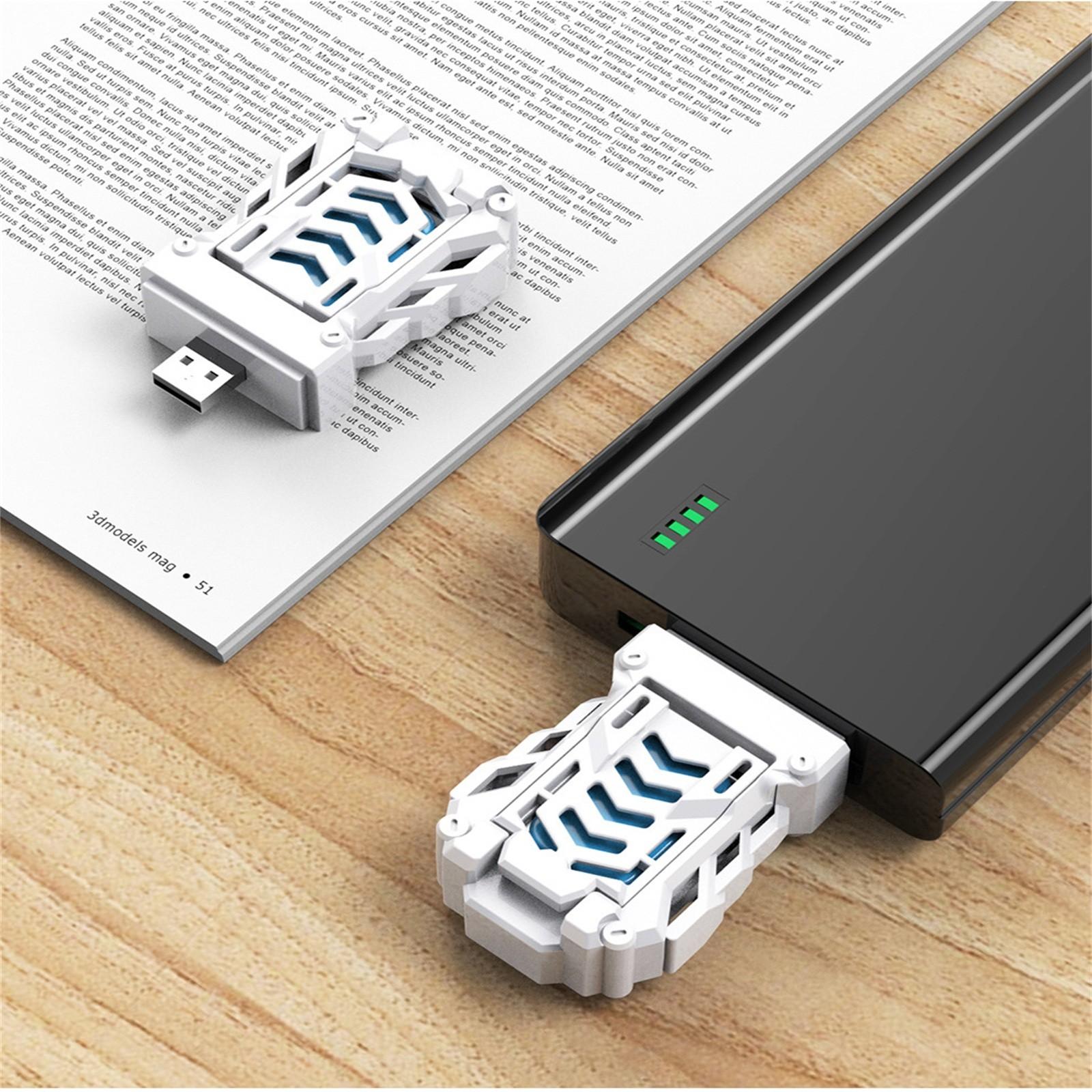 

USB-разъем с подогревом, электрическая катушка от комаров, портативный Zapper от комаров One Size белый