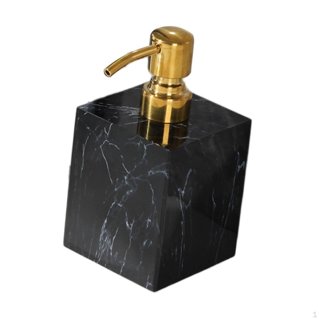 Elegant Marble Soap Dispenser Set for Home And Bathroom