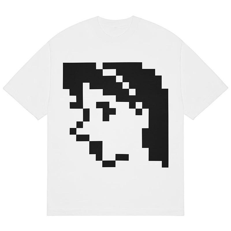 

2000S Punk Y2K Cotton T-shirt Aesthetics Graphic Print Rock Gothic Short Sleeve T-shirt Hip Hop Tees Fashion Oversized Tee Cool 4XL