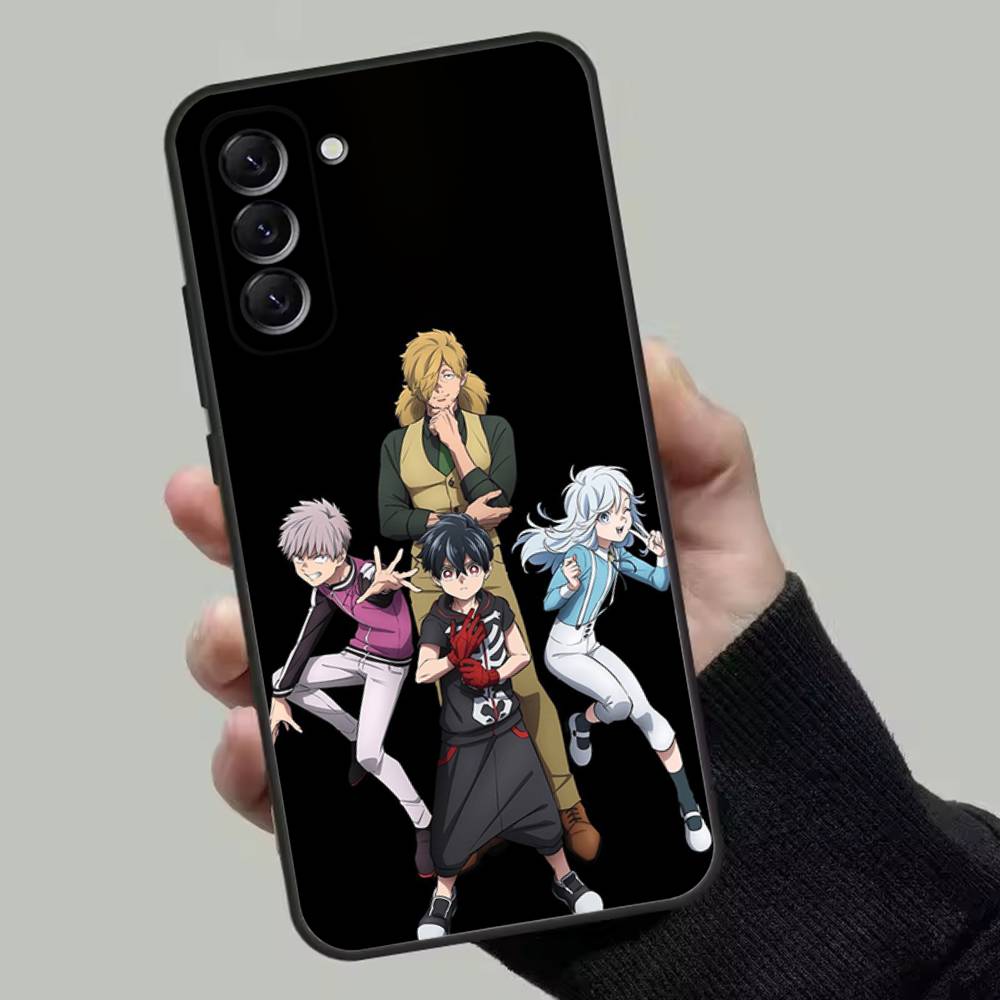 anime Kemono Jihen Phone Case For Samsung Galaxy A13,A21s,A22,A31,A32,A52,A53,A71,A80,Soft Black Shell