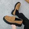 Men Platform Shoes Loafer Dress Elevator Punk Shoes Formal Business Shoes Thick Sole Creepers Plus Size