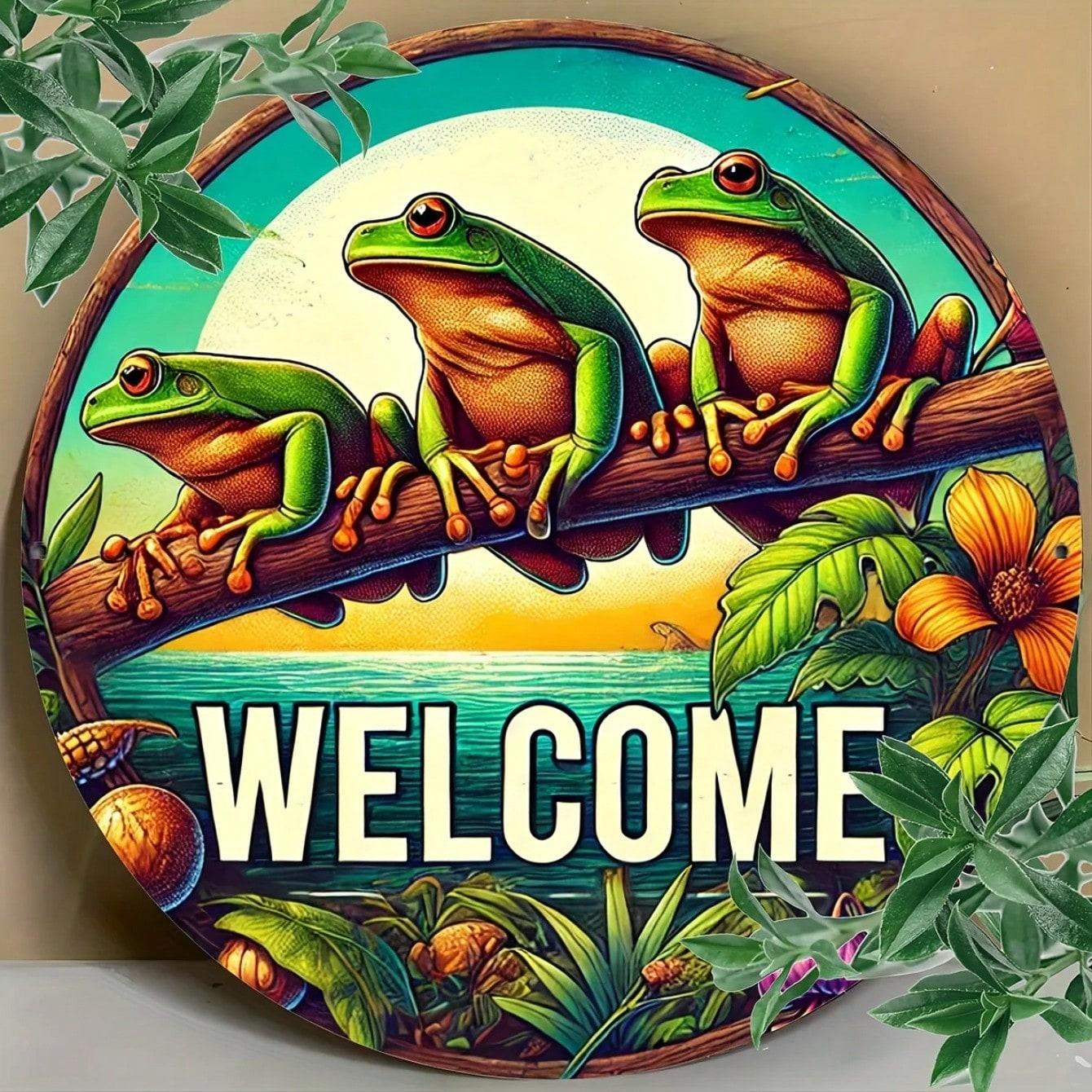 

Metal Wall Art Decor for Bedroom Bar Easy Hang Durable Family Gift 20x20