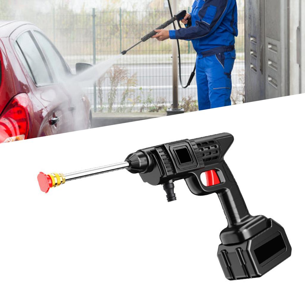 Cordless Pressure Washer 22bar 300W Rechargeable Portable Battery Powered High Pressure Car Cleaner US Plug 110V