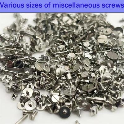 100PCS Various Specifications Sizes Different Miscellaneous Screw Random Shipping Original Screw Watch Accessories