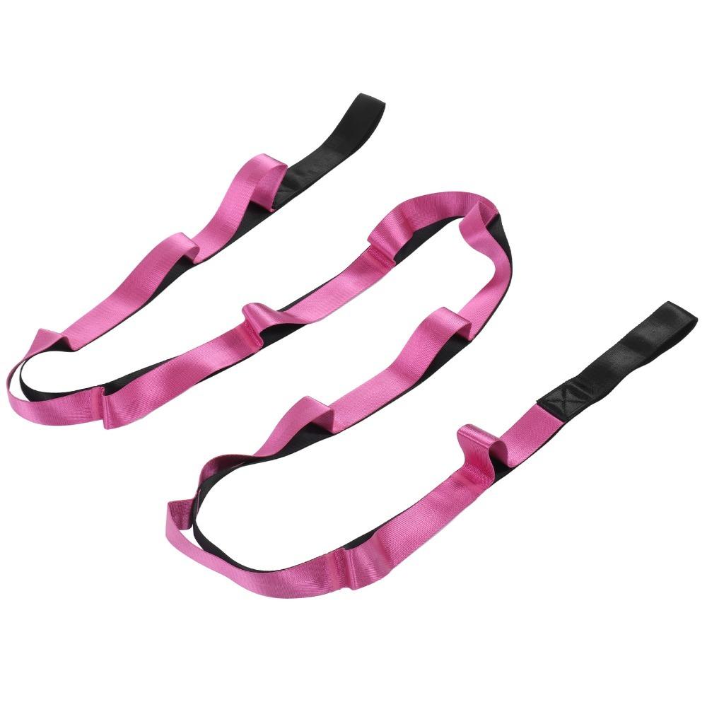 Extended length Stretch Band Non-elastic Resistance Belt Stretching Rope Extended length фиолетовый