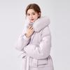 Women's Fashion Casual Fox Fur Collar Down Jacket