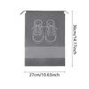 5/10/30pcs Shoes Storage Bags Portable Non-Woven Fabric Large Capacity Travel Waterproof Moistureproof Clothing Classified Bags