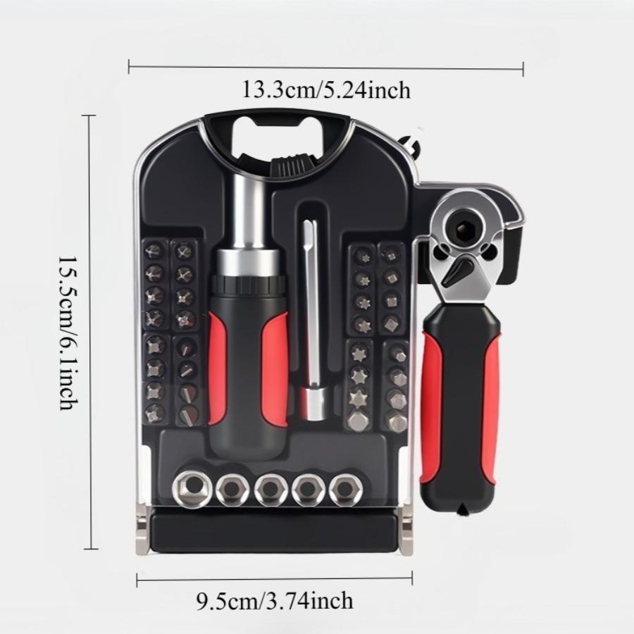 

Комплексный набор быстрозажимных трещоточных ключей 45 шт. - Торцевые головки и регулируемые инструменты для ремонта