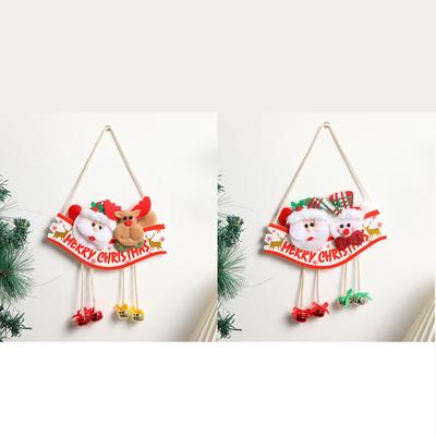 Creative Christmas Door Hanging Accessories, Shopping Mall Scene Layout Christmas Wall Hangings,  Decorations And Pendants