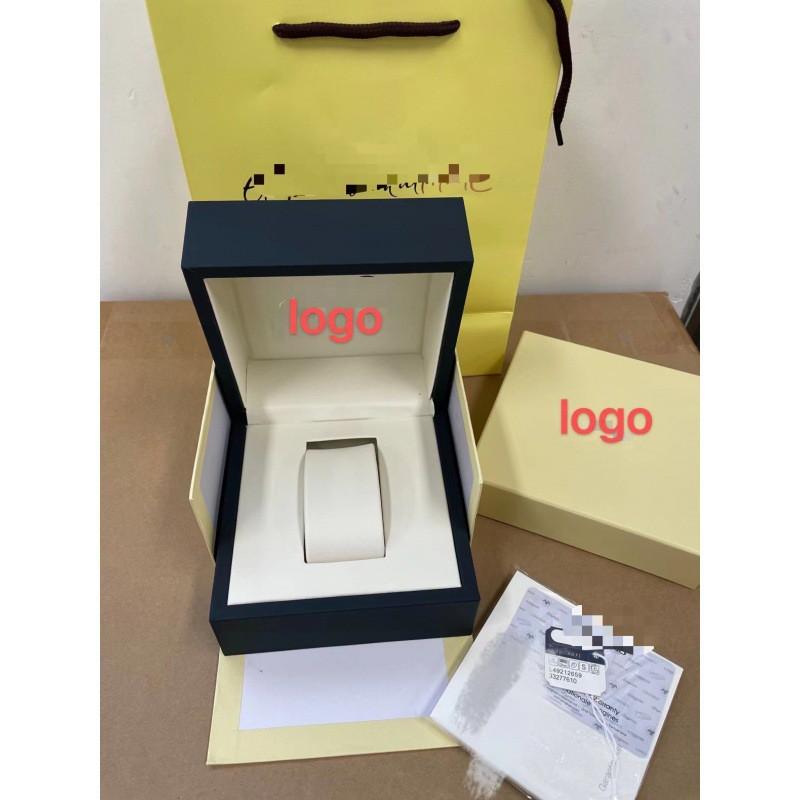 Luxury Leather Watch Gift Box Set With Manual Carry Pouch Men Women Classic Timepiece