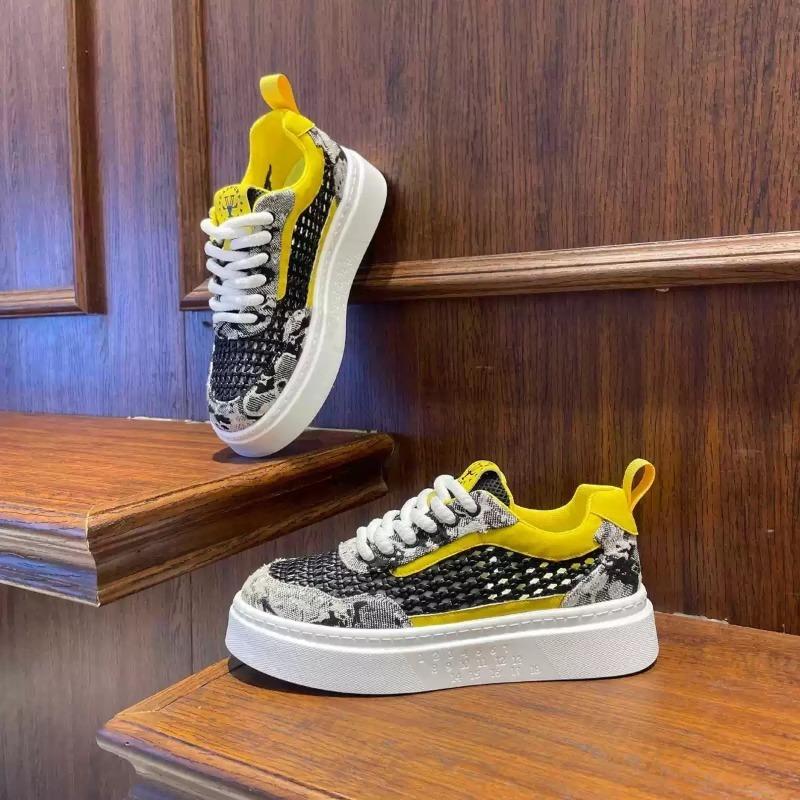 Men's Casual Sports Shoes 2025 Autumn Comfortable Non Slip Outdoor Sports Shoes Quality Soft Sole Fashion Skateboard Shoes