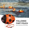PVC Swim Air Bag Inflatable Ladybug Swimming Buoy Lifebelt Floating Multifunctional with Waist Belt Adjustable for Water Sports