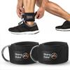 1 Pair Ankle Guard Adjustable Fitness Ankle Straps D-Ring Foot Support  Fitness Equipment
