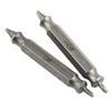 2-Piece Broken Screw Extractor Tool Set for Damaged Screws Compatible with Standard Power Drills and Quick Chucks