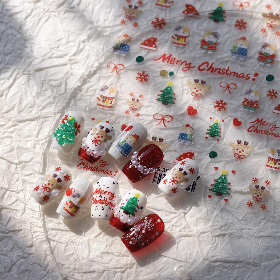 

Magico 5D Embossed Christmas Nail Stickers TS-3897