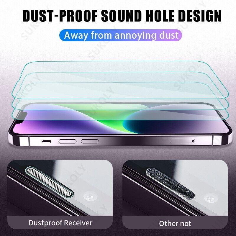 Tempered Glass Screen Protector,Lens Cover &Clear Case for iPhone 11