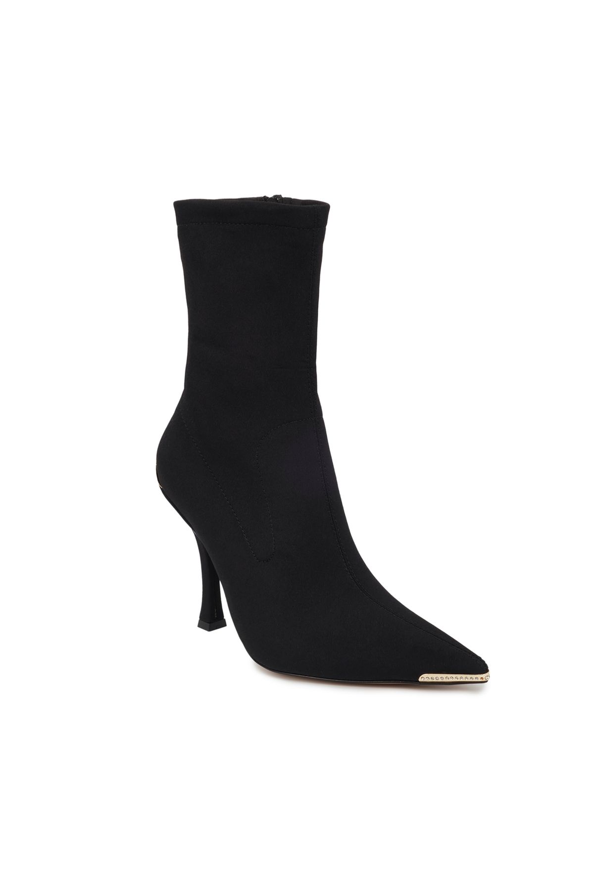 

Женские современные стильные модные ботинки Черные текстильные классические ботинки 36