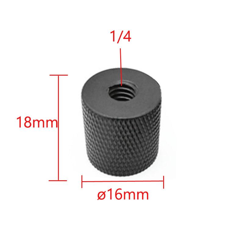 1/4" To 3/8"  5/8" To 1/4" Male To Female Thread Screw Mount Converter Adapter Bracket Stand Tripod Plate SLR Camera Accessories