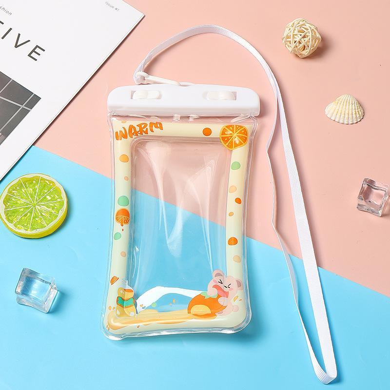 Cartoon Waterproof Phone Case Swimming Water Proof Bag Universal Underwater Phone Protector Pouch Cove
