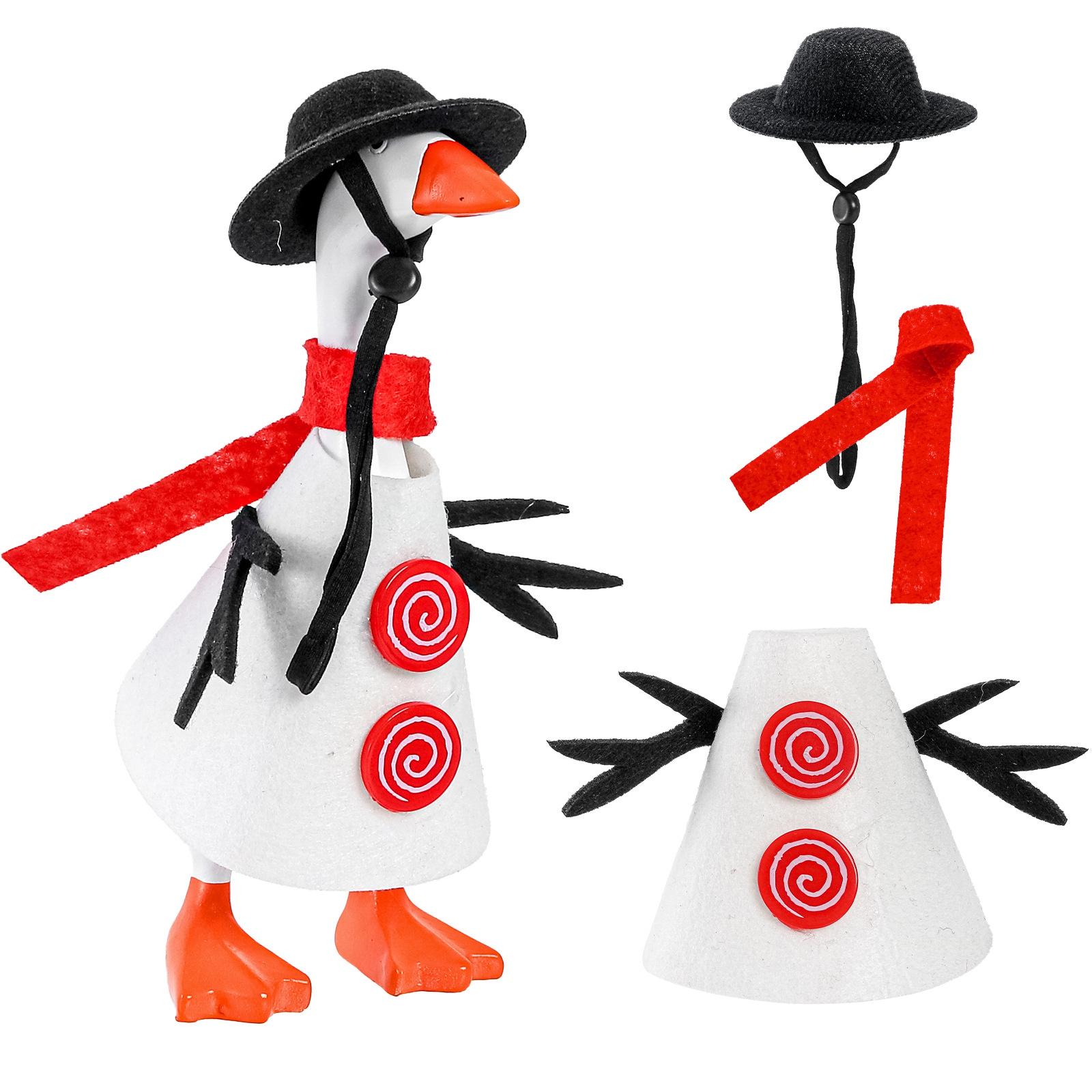 

7-Inch Porch Costumes - Seasonal Decor For Garden Statues, Holiday & Themed Outfits One Size